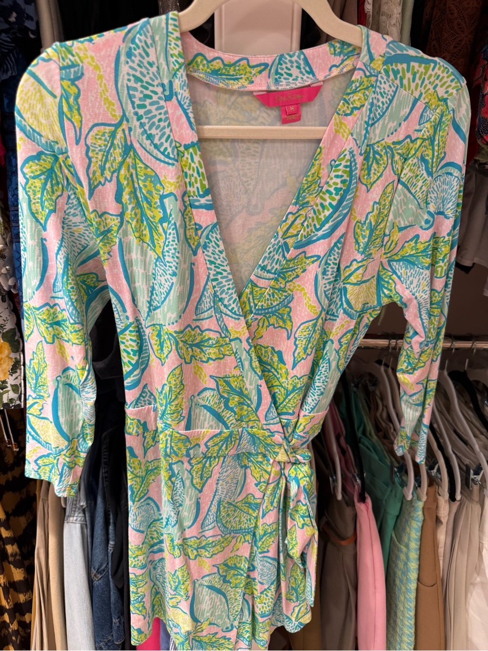 Lilly Pulitzer Wrap Romper!! Medium